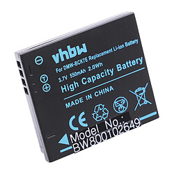 Vhbw Batterie LI-ION pour PANASONIC Lumix DMC-FX80, DMC-FX90 remplaçant DMW-BCK7, DMW-BCK7E, DMW-BCK7PP, NCA-YN101F, VW-BCK7, NCA-YN101G, NCA-YN101H