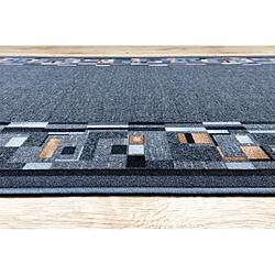 RUGSX TAPIS DE COULOIR ANTIDÉRAPANT BOMBAY gris 100cm 100x460 cm pas cher