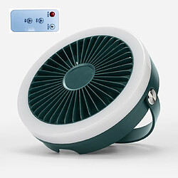 Avis Universal 4000mAh USB télécommande rechargeable 3 vitesses ventilateur de plafond suspendu avec lumière LED camping lit de tente extérieure | Ventilateur