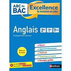 Anglais 2de, 1re, terminale : enseignement commun : réforme du lycée