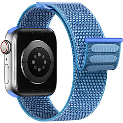 Kit 2x Bracelet Nylonsense Phonecare Pour Apple Watch Series 9 - 41mm - Bleu / Rose