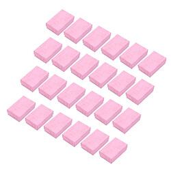 24 Pièces Bijoux Coffret Cadeau Papier Carton Porte-bijoux Cas Rose pas cher