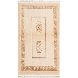 Vidal Tapis de laine 135x76 brun Darya