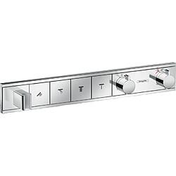 Hansgrohe - Module thermostatique RainSelect encastré avec 4 fonctions chromé