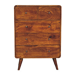 Artisan Furniture Solide Commode 2/3 tiroirs - Châtaignier