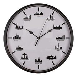 Magneticland Horloge design SKYLINES 30 cm