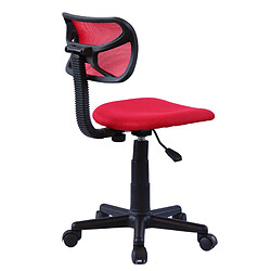 Avis Idimex Chaise de bureau pour enfant MILAN, rouge