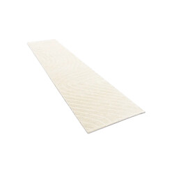 Vidal Tapis de couloir en laine 389x84 beige Darya