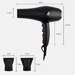 Avis Universal Sèche-cheveux professionnel chaud et froid 2400W Puissant Sèche-cheveux Compact Multifonction 2 Vitesses 3 Chauffage Réglable Haute Qualité |