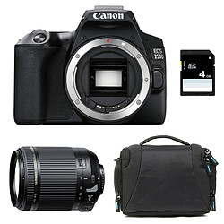 PACK CANON EOS 250D + TAMRON 18-200 VC + Sac + Carte SD 4Go