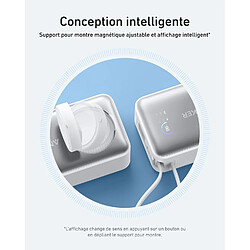 SANAG Maggo Power Bank Pour Apple Watch, Pack De Batteries Compact Certifié 10 000 Mah Avec Câble Usb-C Intégré, 35 W , Pour Iphone 16/15, Samsung, Ipad, Airpods, Et Plus pas cher