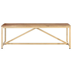 vidaXL Table basse 120x60x40 cm Bois massif