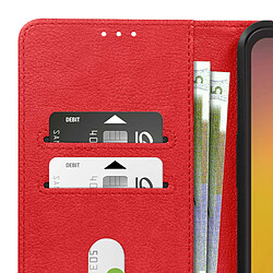 Acheter Avizar Étui pour Samsung Galaxy Xcover 7 Clapet Portefeuille et Support Vidéo Rouge