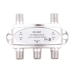 commutateur DISEqC 2x1 connecteur switch