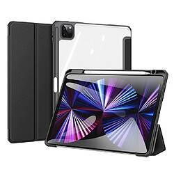 Dux Ducis Etui en PU avec support tri-pliure noir pour votre Apple iPad Pro 11 (2021/2020/2018)