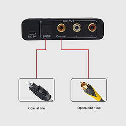 Universal ARC ALUMINIUM HDMI COMPATIBLE AUDIO EXTRACTOR CONVERTISSEUR AUDIO ANALOGIQUE NUMÉRIQUE AUX SORTIES JACK RCA 3.5mm | Câble HDMI pas cher