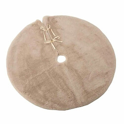 Paris Prix Cache-Pied pour Sapin Rond 90cm Beige