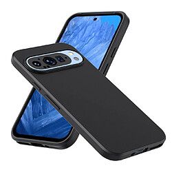 Htdmobiles Coque pour Google Pixel 9 et 9 Pro 5G - housse etui silicone gel fine + verre trempe - NOIR pas cher