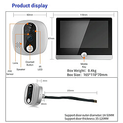 Avis Yonis Interphone Vidéo 1080P Écran 4.3 Pouces