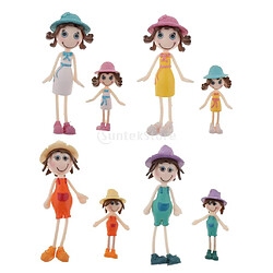 8X 1/12 Poupée Fille Jouet Dollhouse Jouet Cadeau pour Enfants Filles