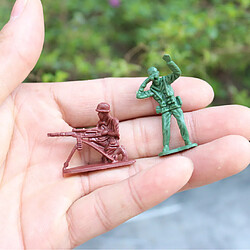 238 pièces soldat en plastique 4cm armée figures playset pour le modèle de scène de sable de l'armée pas cher