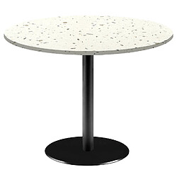 Restootab Table Ø120cm - modèle Rome terrazzo cassata