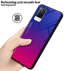 Cadorabo Coque Vivo V21 4G / 5G Etui en Violet pas cher