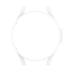 Coque en TPU demi-paquet évidé blanc pour votre Samsung Galaxy Watch4 40mm