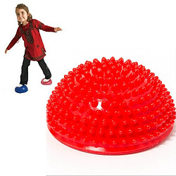 Wewoo Hémisphère équilibre pierres de progression balle de massage durian épineux intégration sensorielle intérieur jeux de plein air jouets pour enfants rouge