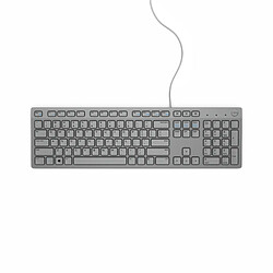 DELL KB216 clavier USB QWERTY US International Gris