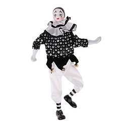 Porcelaine poupées clowns pied suspendu amusants