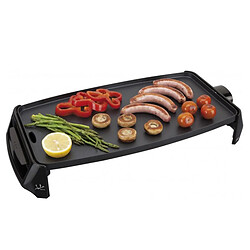 Totalcadeau Grill plancha 2200W éléctrique de table - Grill Viandes Grill Multifonction Intérieur Extérieur Cuisine d’extérieur pas cher