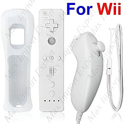 Manette wii Remote + Nunchuck + dragon + étui