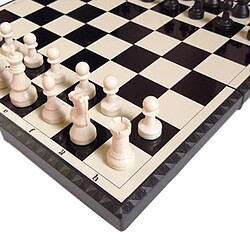 11 pouces Magnétique Voyage Jeu d'échecs avec Pliage Échiquier 32 Chessman pour Débutant, Enfants et Adultes pas cher