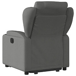 Acheter vidaXL Fauteuil inclinable Gris foncé Tissu