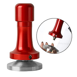 Acheter Tamper Café Expresso Professionnel En Acier Inoxydable Pour Grains De Café En Poudre Rouge 58mm