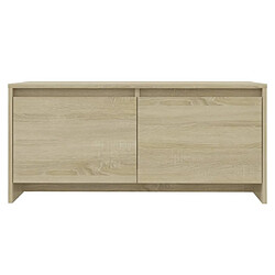 Acheter vidaXL Table basse chêne sonoma 90x50x41,5 cm bois d'ingénierie