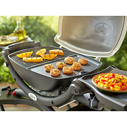 Accessoire barbecue 6558 Plancha en fonte Weber Q série 1000