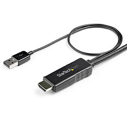 StarTech.com - HD2DPMM2M - Câble adaptateur HDMI vers DisplayPort - 2m - 4K 30 Hz - HDMI 1.4 vers DP 1.2