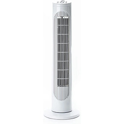 (32 pouces, Blanc) Ventilateur de Tour / Ventilateur Oscillant Portable de 32 pouces / Ventilateur de Tour à Angle Réglable à 3 vitesses |