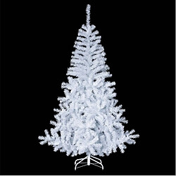 Feeric Christmas Sapin de Noel artificiel de Luxe et Élégant Blanc 210 cm