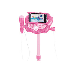 Lexibook Microphone sur pied, Enceinte Bluetooth Barbie