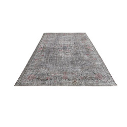 Vidal Tapis de laine 307x185 gris Ultra Vintage pas cher