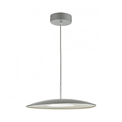 Luminaire Center Suspension Enoch Acier inoxydable,Gris mat 1 ampoule 1,5cm