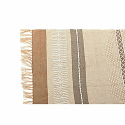 Acheter Tapis DKD Home Decor Marron Polyester Coton (117 x 198 x 0,7 cm)