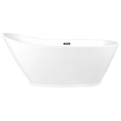 Acheter Beliani Baignoire îlot blanche 170 x 75 cm LONDRINA