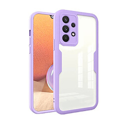 PHONECARE Coque Anti-Crash 360 Protection Résistant aux Chocs Avant et Arrière pour Samsung Galaxy A72 - Mauve