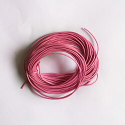 Avis Cire De 10m Corde De Corde En Nylon Pour Bracelet Diy Neckace Décision 1mm Rose Rouge