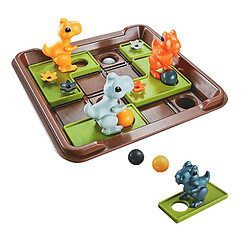 Jeu De Cerveau Puzzle Portable Slide Puzzle Jouets 4-6 Ans Enfants Style 1