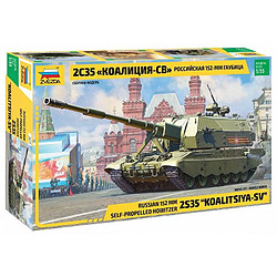 Zvezda Maquette Char Russian 152 Mm Self-propelled Howitzer 2s35 ""koalitsiya-sv""